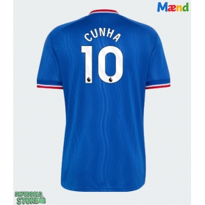Manchester United Matheus Cunha #10 Replika Udebanetrøje 2026-27 Kortærmet